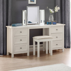 Maine Dressing Table - Surf White - Living with Luxury