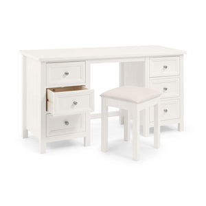 Maine Dressing Table - Surf White - Living with Luxury