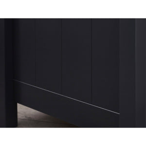 MAINE 3 DRAWER BEDSIDE - ANTHRACITE - Living with Luxury