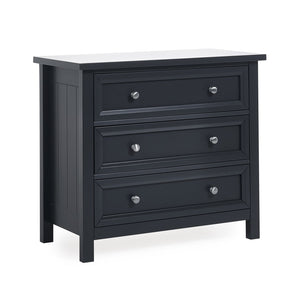 Maine 3 Drawer Wide Chest - Anthracite - Living with Luxury