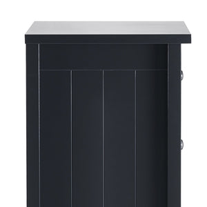 Maine 5 Drawer Tall Chest - Anthracite - Living with Luxury