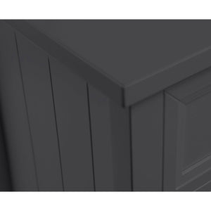 MAINE 6 DRAWER WIDE CHEST - ANTHRACITE - Living with Luxury