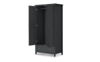 Maine 3 Door Combination Wardrobe - Anthracite - Living with Luxury