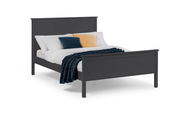 Maine 90cm Single Bed - Anthracite - Living with Luxury