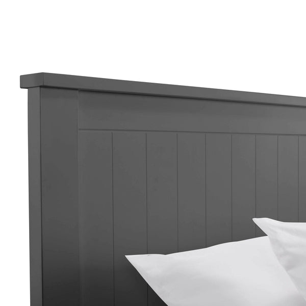 Maine 90cm Single Bed - Anthracite - Living with Luxury