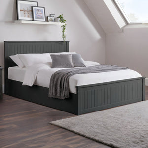MAINE OTTOMAN BED 150CM - ANTHRACITE - Living with Luxury