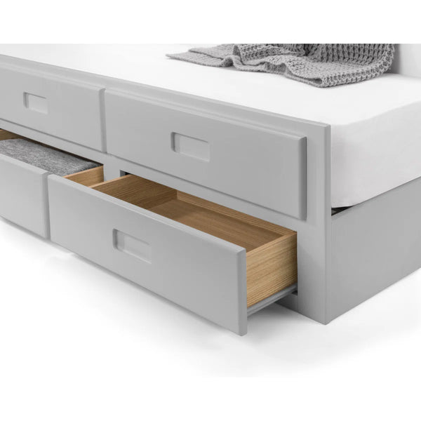 Maisie Bed With Underbed And Drawers - Dove Grey - Living with Luxury