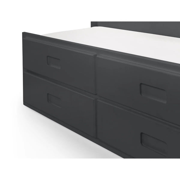 Maisie Bed With Underbed And Drawers Anthracite - Living with Luxury