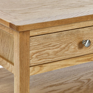 MALLORY COFFEE TABLE 2 DRWS - FSC MIX 70%(INT-COC-002320) - Living with Luxury