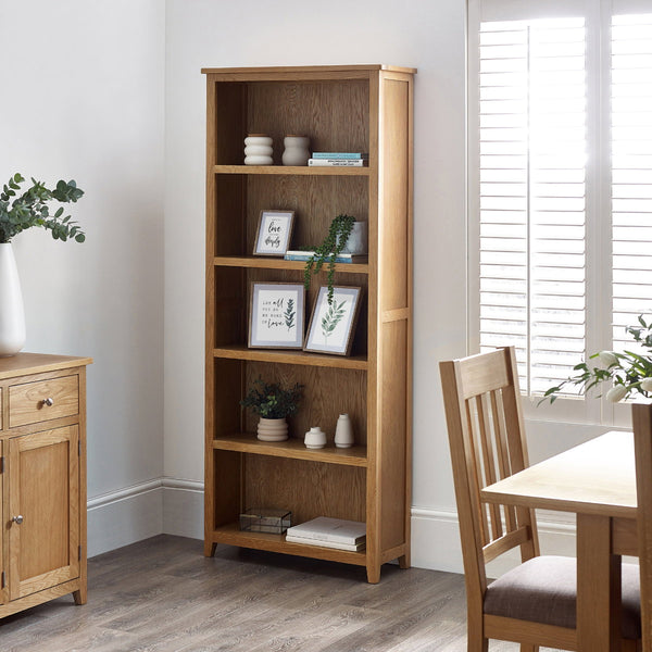 MALLORY TALL BOOKCASE - FSC MIX 70% (INT-COC-002320) - Living with Luxury