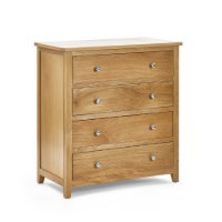 MALLORY 4 DRAWER CHEST - FSC MIX 70% (INT-COC-002320) - Living with Luxury