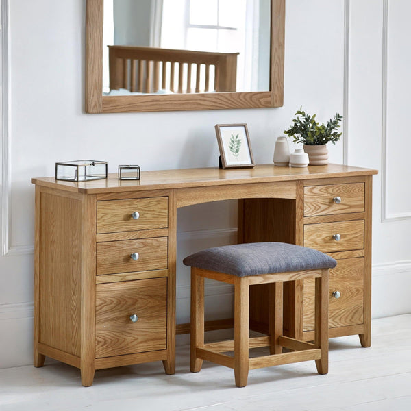 MALLORY TWIN DRESS TABLE&STOOL - FSC MIX 70%(INT-COC-002320) - Living with Luxury