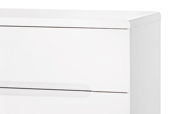 MANHATTAN 3 DRAWER CHEST - WHITE - Living with Luxury