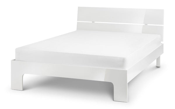 MANHATTAN BED 135CM - WHITE - Living with Luxury