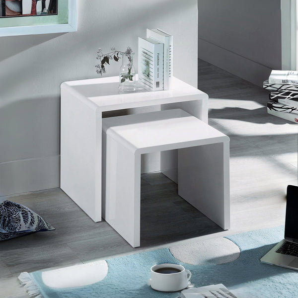 MANHATTAN NEST OF 2 TABLES - Living with Luxury