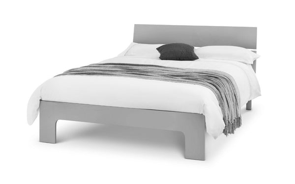 MANHATTAN BED 135CM - GREY - Living with Luxury