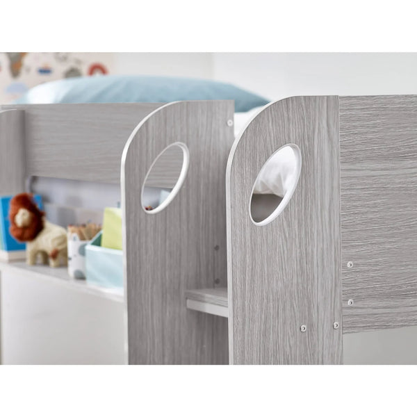 Mars Bunk & Underbed Grey Oak - Living with Luxury