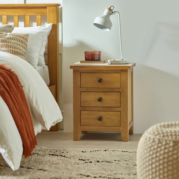MARLBOROUGH 3 DRAWER BEDSIDE ASS - Living with Luxury