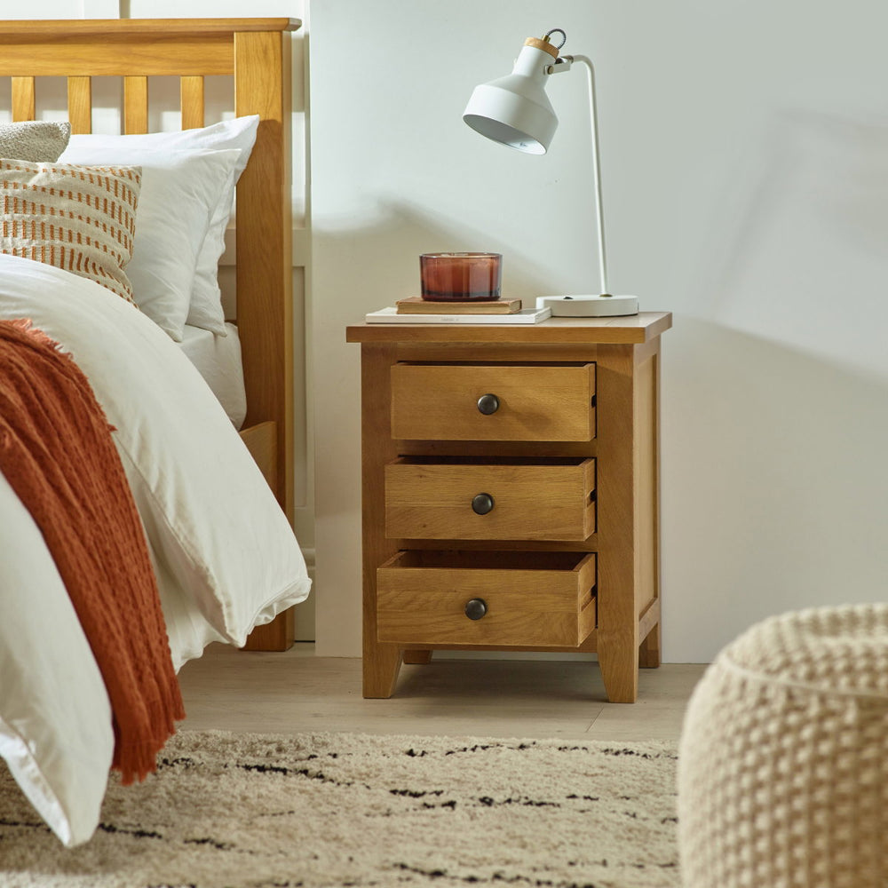 MARLBOROUGH 3 DRAWER BEDSIDE ASS - Living with Luxury