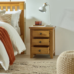 MARLBOROUGH 3 DRAWER BEDSIDE ASS - Living with Luxury