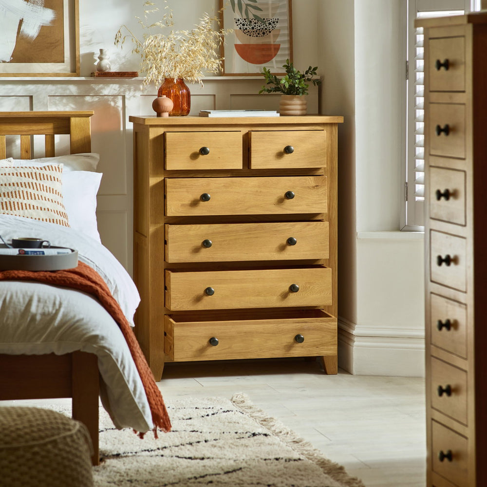 MARLBOROUGH 4+2 DRAWER CHEST ASS - Living with Luxury