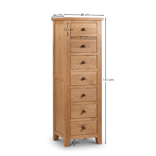 MARLBOROUGH 7 DRAWER CHEST ASS - Living with Luxury