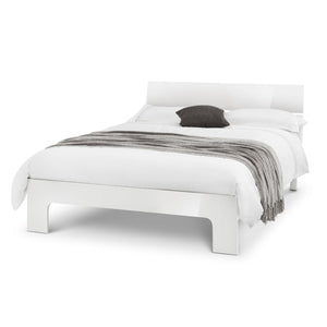 MANHATTAN BED 135CM - WHITE - Living with Luxury