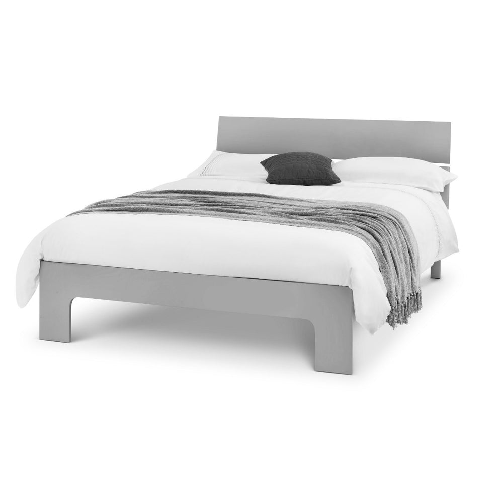 MANHATTAN BED 135CM - GREY - Living with Luxury