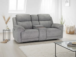 Owen Grey 2 Seater Electric Recliner Sofa – Contemporary Living Room Seating