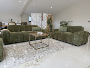 Paris Olive 2 Seater Sofa