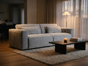 Prescott Electric Sofabed – Grey & Beige Stylish Living Room Sofa Bed