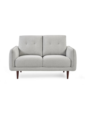 Remy 3 Seater Light Grey Fabric Sofa - Living with Luxury