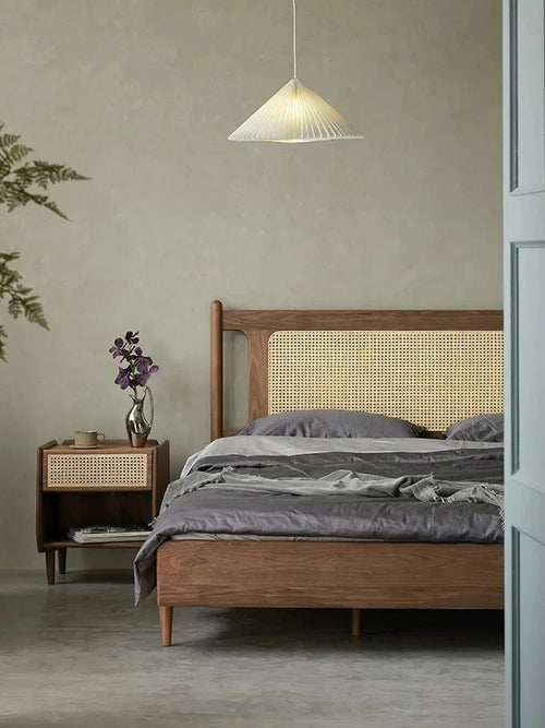 Mokuzai Bed – in room setting