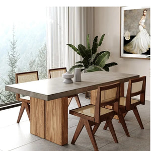 Nakamura Dining Table – side view