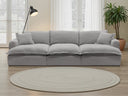 Santa Barbara Modular Sofa – Grey & Stone Stylish Fabric Living Room Seating