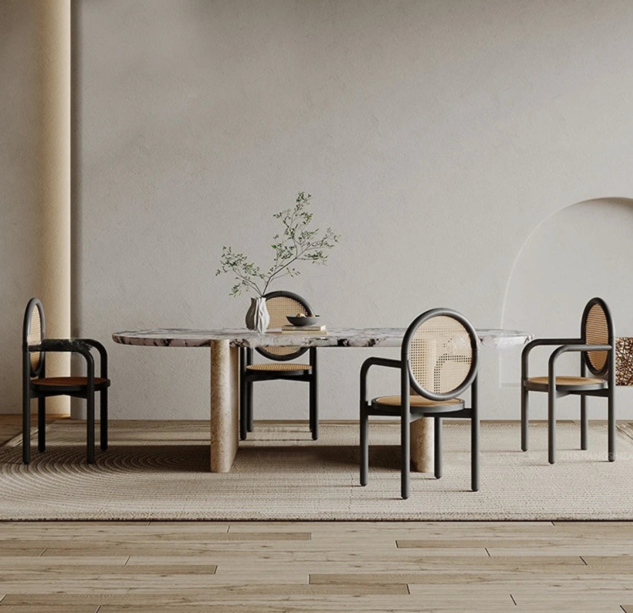 Teruo Dining Table - Living with Luxury