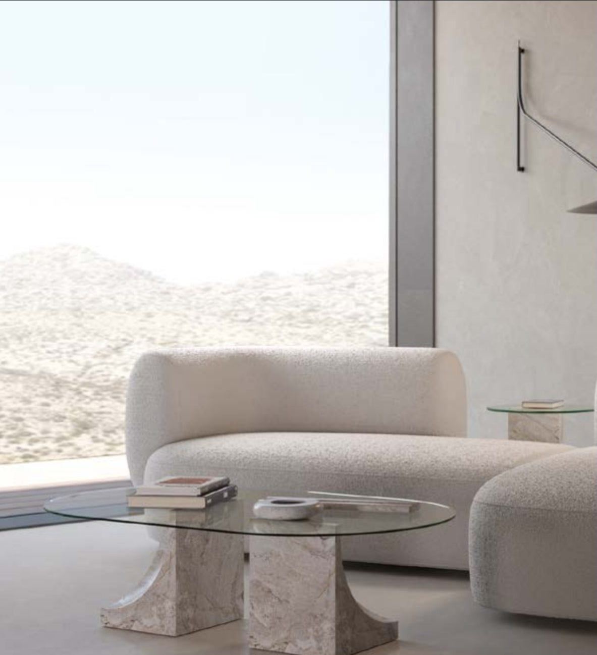 Edge Center Table Oval - Living with Luxury