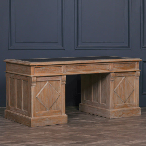 Rustic Wooden Desk – view 3