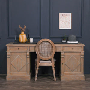 Rustic Wooden Desk – view 7