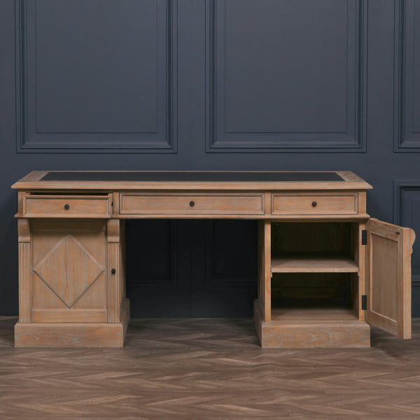 Rustic Wooden Desk – view 8