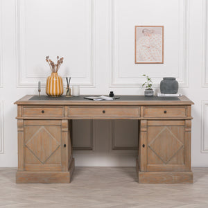 Rustic Wooden Desk – view 9