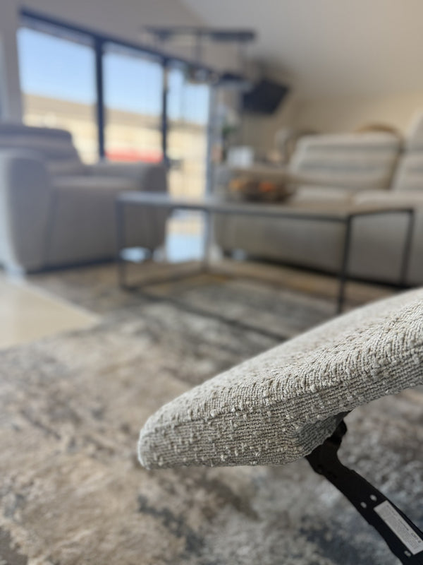 Tokyo Electric Recliner Grey 3 Seater Sofa