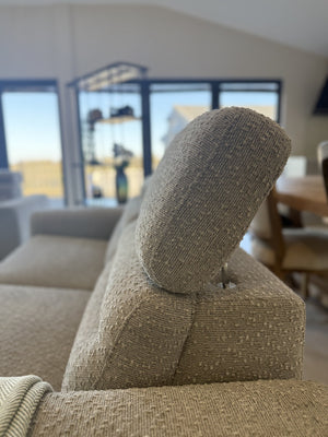 Tokyo Electric Recliner Grey Armchair