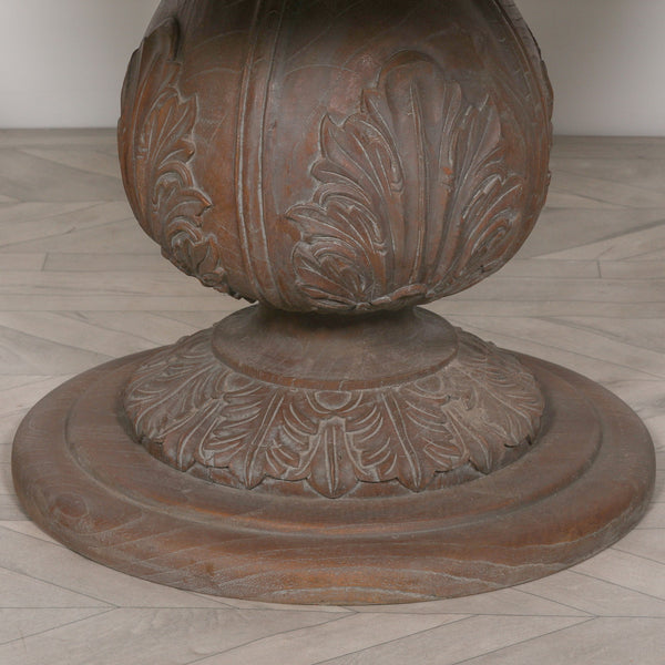Round Pedestal Acorn Dining Table 120cm – view 7