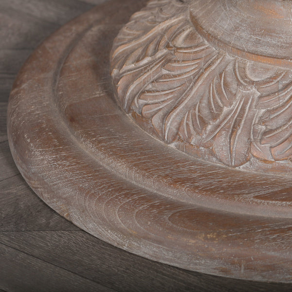 Round Pedestal Acorn Dining Table 120cm – view 2
