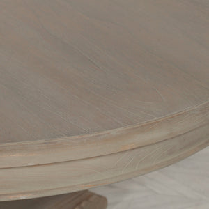 150cm Rustic Round Dining Table – view 3