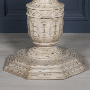 Heavy Distressed 145cm Round Dining Table – view 6