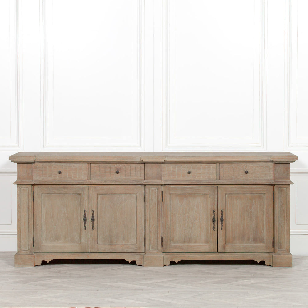 Rustic Classical 232cm Sideboard – view 1