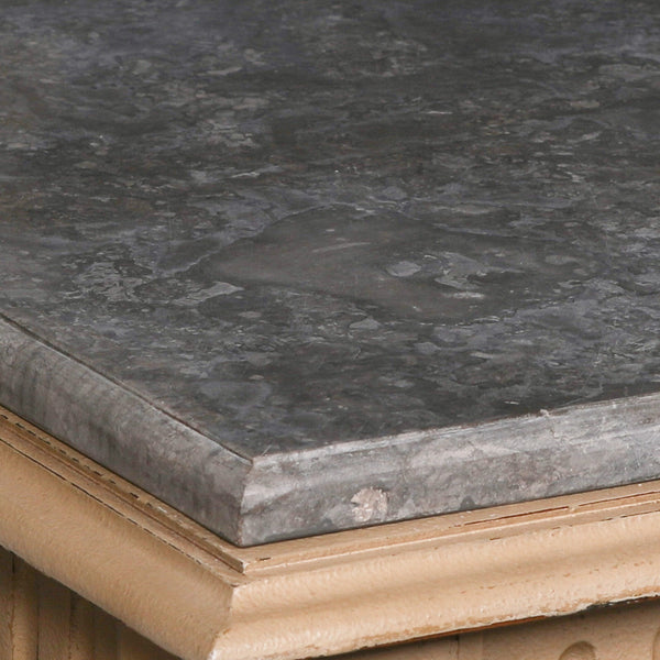 Stone Top Painted Console – view 6