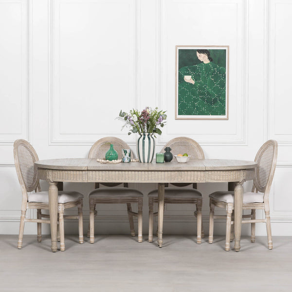 Rustic Wooden Extendable 100cm Dining Table – view 14